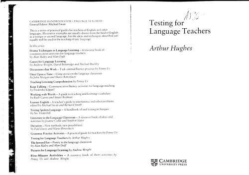 تست برای معلمان زبان