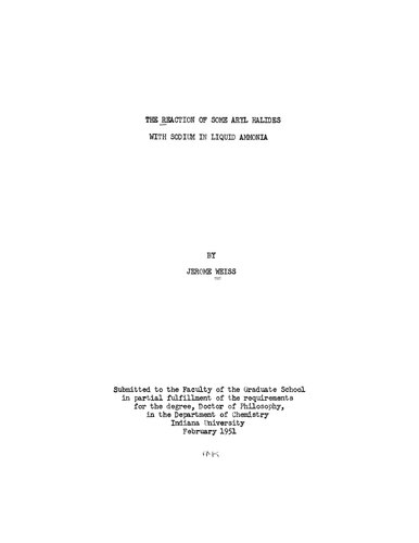 ﻿واکنش برخی از آریل هالیدها با سدیم در آمونیاک مایع