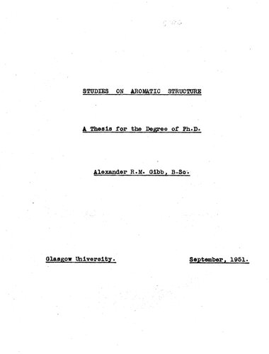 ﻿مطالعات در مورد ساختار معطر