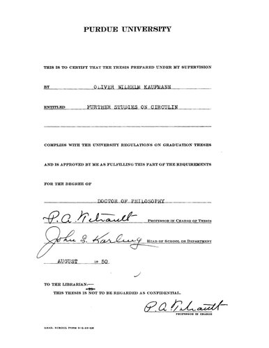 ﻿مطالعات بیشتر در مورد سیرکولین