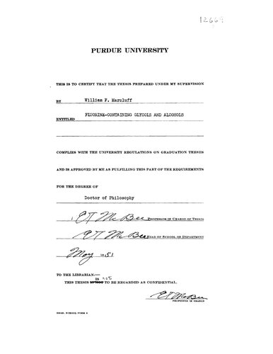 ﻿گلیکول ها و الکل های حاوی فلوئور