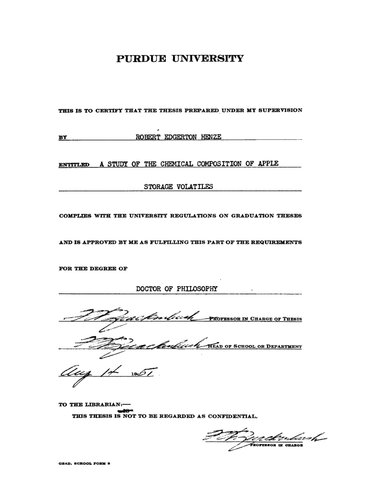 ﻿بررسی ترکیب شیمیایی مواد فرار ذخیره سازی سیب
