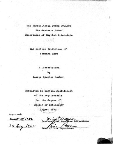 ﻿انتقادات موسیقی برنارد شاو