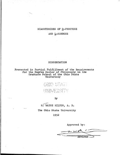 ﻿دیان هیدریدهای D- فروکتوز و ال-سوربوز