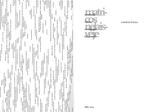 ﻿ماتریس در اسارت: تاریخ نگاری لیتوانیایی دوران شوروی (1944-1985)