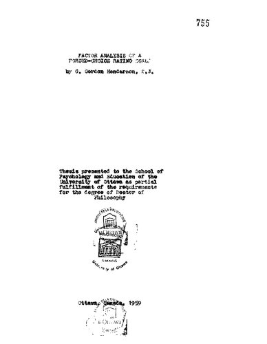 ﻿تحلیل عیار مقیاس رتبه بندی انتخاب اجباری
