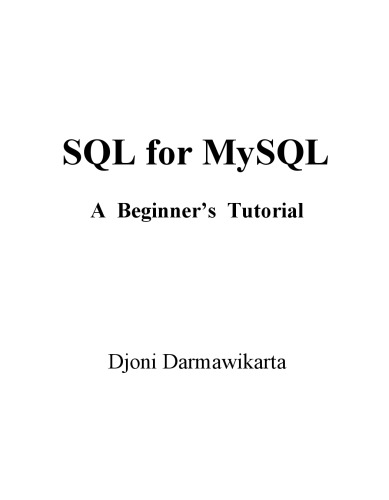 ﻿SQL برای MySQL: یک آموزش مبتدی