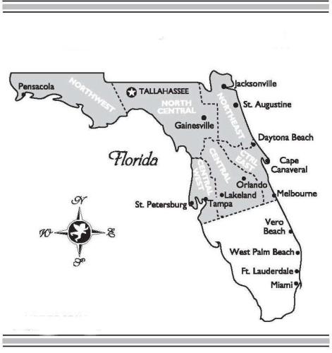 ﻿سفرهای عاشقانه در فلوریدا مرکزی و شمالی
