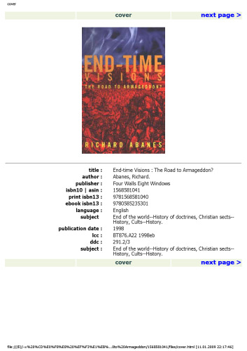 ﻿چشم اندازهای پایان زمان: جاده آرماگدون