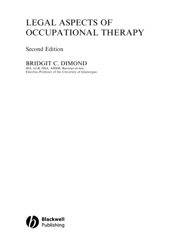 ﻿جنبه های حقوقی کاردرمانی