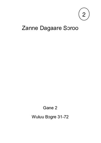 ﻿Zanne Dagaare اندوه 2. Gane