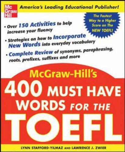 400 تا کلمه برای TOEFL داشته باشد