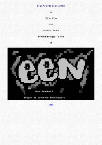 ﻿نام تو سرنوشت توست