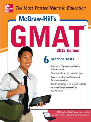 ﻿GMAT مک گراو هیل، نسخه 2012-2013
