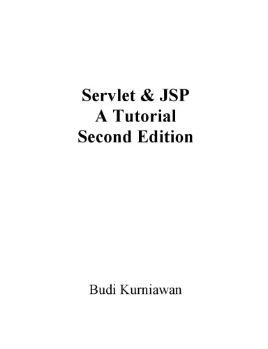 ﻿Servlet و JSP: یک آموزش