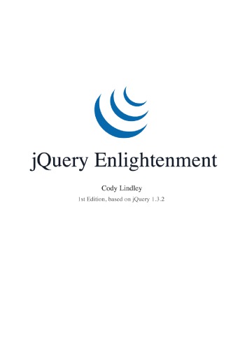 ﻿JQuery Enlightenment