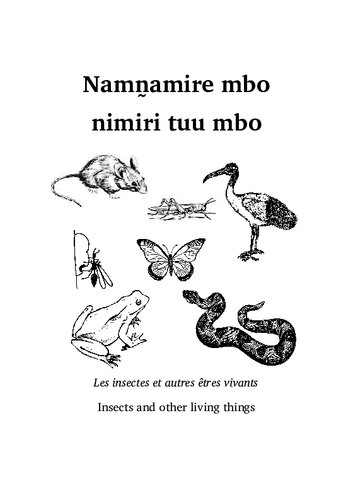 ﻿Namn̰amire bo nimiri tuu bo. حشرات و سایر موجودات زنده. حشرات و سایر موجودات زنده