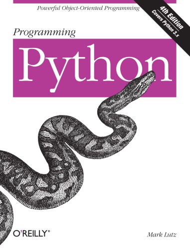 ﻿برنامه نویسی Python 'Covers Python 3.x'--Cover. -شامل شاخص