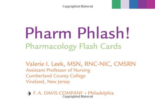﻿Pharm Phlash!: فلش کارت های فارماکولوژی