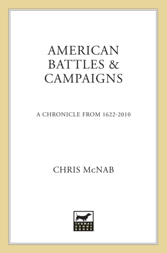 ﻿نبردها و مبارزات آمریکایی: وقایع نگاری، از 1622 تا کنون