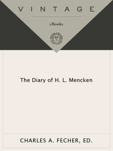 ﻿دفتر خاطرات H.L. Mencken
