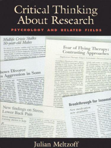 ﻿تفکر انتقادی درباره تحقیق: روانشناسی و زمینه های مرتبط