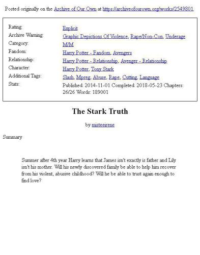 ﻿حقیقت استارک