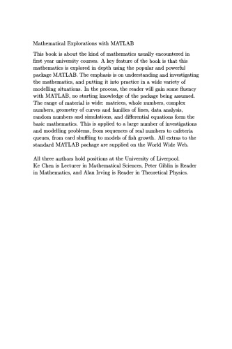 ﻿اکتشافات ریاضی با MATLAB