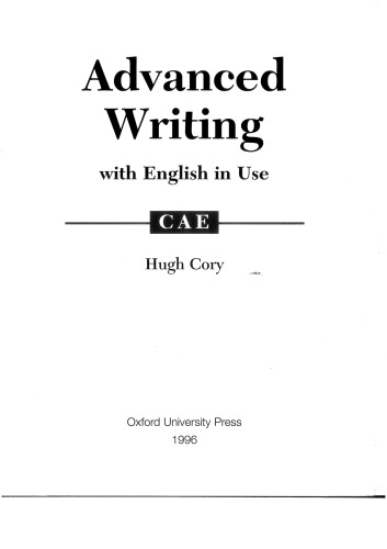 ﻿نوشتن پیشرفته و انگلیسی در حال استفاده برای CAE
