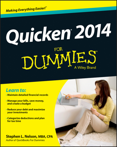 ﻿Quicken 2014 For Dummies