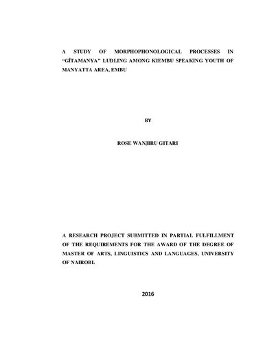 ﻿مطالعه فرآیندهای مورفوفونولوژیکی در لادلینگ 