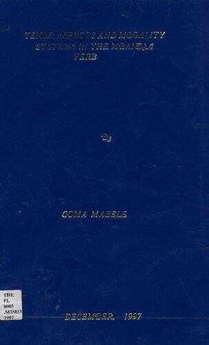 ﻿زمان، جنبه ها و سیستم های وجه در فعل Mɓandja