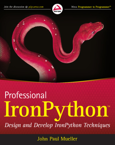 IronPython حرفه ای