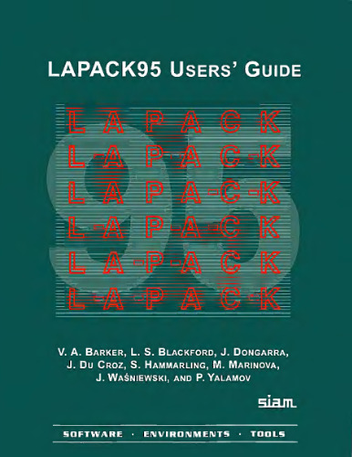 ﻿راهنمای کاربران LAPACK95