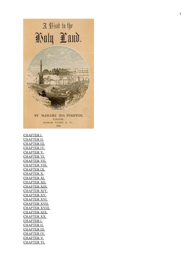 ﻿بازدید از سرزمین مقدس، مصر، و ایتالیا