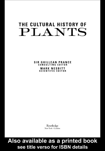 ﻿تاریخ فرهنگی گیاهان