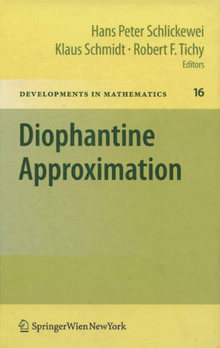 ﻿تقریب Diophantine: Festschrift for Wolfgang Schmidt () (نسخه انگلیسی و فرانسوی)