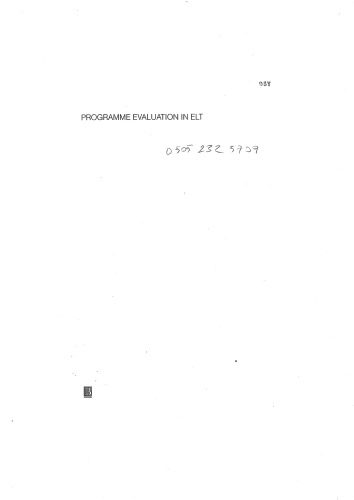 ﻿ارزشیابی در زبان ELT