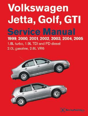 ﻿راهنمای خدمات فولکس واگن جتا، گلف، GTI: 1.8 لیتر توربو، 1.9 لیتر TDI، PD دیزل، 2.0 لیتر بنزین، 2.8 لیتر VR6