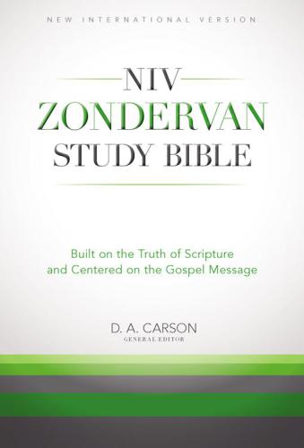 ﻿NIV Zondervan Study Bible، کتاب الکترونیکی: ساخته شده بر اساس حقیقت کتاب مقدس و متمرکز بر پیام انجیل