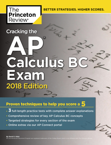 ﻿Cracking the AP Calculus BC Exam، نسخه 2018