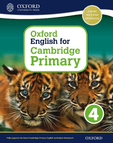 ﻿کتاب 4 انگلیسی Oxford English for Cambridge Primary Student Book (International Primary)