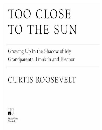 ﻿خیلی نزدیک به خورشید: بزرگ شدن در سایه پدربزرگ و مادربزرگم، فرانکلین و النور