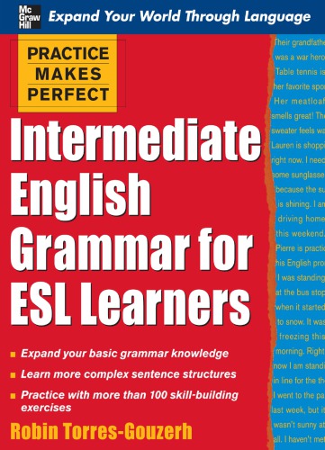 ﻿گرامر انگلیسی متوسط ​​برای زبان آموزان ESL