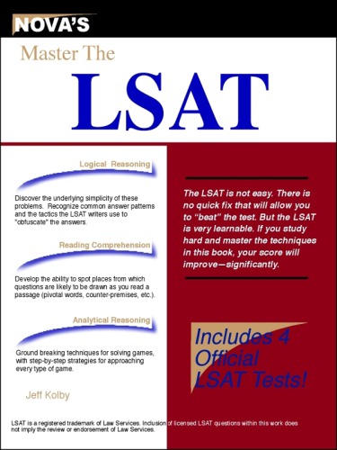 ﻿Nova's Master the LSAT