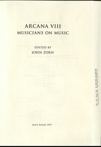 ﻿Arcana VIII: نوازندگان موسیقی