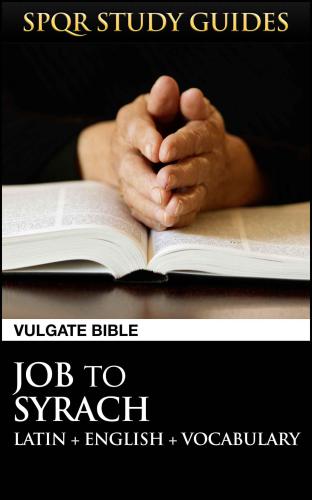﻿کتاب مقدس لاتین Vulgate: Job to Syrach
