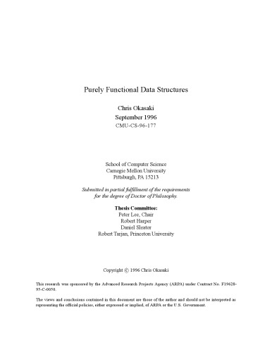 ﻿ساختارهای داده کاملاً کاربردی [پایان نامه دکتری]