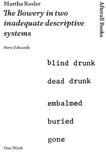 ﻿مارتا راسلر در دو سیستم توصیفی ناکافی