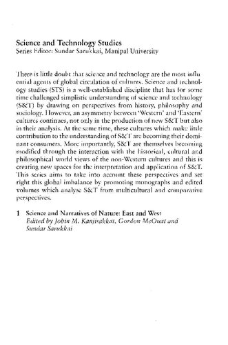 ﻿علم و روایات طبیعت: شرق و غرب (مطالعات علم و فناوری)